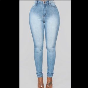 Fashion Nova High Waisted Jeans
